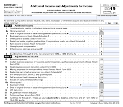 Attach form 1040 schedule 1 to your federal income tax return if you have additional income and adjustments to income to report. Yet Another New 1040 Form White Coat Investor