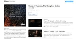 Watch Game Of Thrones Online Streaming