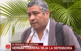 Hernán Cabrera deja la Defensoría cruceña tras seis años de gestión