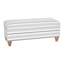 Black And White Striped Bench Cushion Black And White Striped Storage Bench Kirklands White Storage Bench Tufted Storage Bench Storage Bench With Cushion