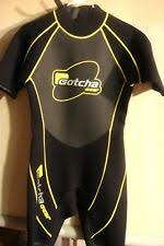 Gotcha Gear Shorty Wetsuit Scuba Dive 4 Way Stretch Mens