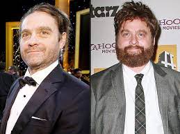 Sag Awards 2015 Zach Galifianakis Slimmer And No Beard People Com Chip is zach's natural curly, wild hair, not really styled. zach galifianakis slimmer and no beard