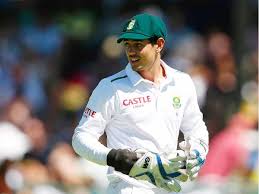 Quinton de kock was born on december 17, 1992 in johannesburg, south africa. Quinton De Kock To Captain South African Test Team Cricket News Times Of India