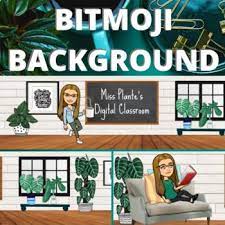 Looking For A Cute Google Classroom Banner This Editable Slide Is Ready For You To Input Your Own Bitmoji Into Re Google Classroom Classroom Banner Classroom