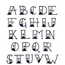 Sailor S Diamond Tattoo Font Alphabet Print Art Print By Out Of Step Font Company Lettering Tattoo Fonts Alphabet Lettering Alphabet