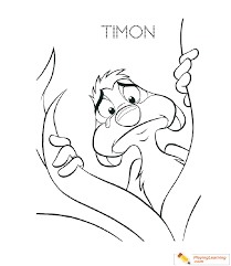 600x818 lion king coloring pages timon pumbaa awesome simba timon. The Lion King Timon Coloring Page 02 Free The Lion King Timon Coloring Page
