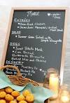 Menu Card Wedding Menu Sample