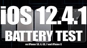 Ios 12 4 1 Battery Benchmark Test How Does It Perform Vs Ios 12 4 Youtube