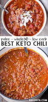 Paleo Chili Whole30 Keto Recipe Low Carb Chili Best Chili Recipe Low Carb Chili Recipe