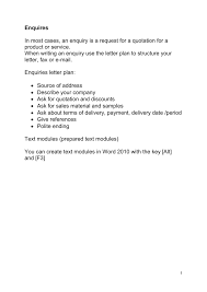 Business Letter In Word Format