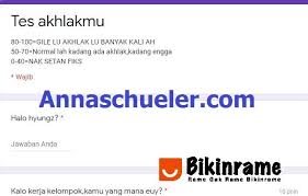 Ujian tingkat ketololan / kumpulan link ujian tes docs google form terbaru trendsterkini itulah form ujian tingkat ketololan, ayo segera tes tingkat ketololan kamu sob, atau bisa sobat bagikan. Link Ujian Tingkat Ketololan 2020 Link Ujian Ke Alay An Cute766
