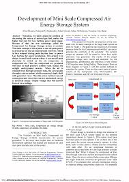 Utc melaka began its operation on 12 june 2012. Pdf Development Of Mini Scale Compressed Air Energy Storage System
