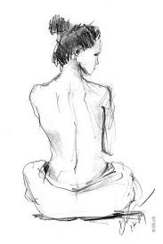 The Daily Sketch Duane Eells Woman With Towel Pencil Sketch Sketches Life Drawing Body Sketches