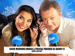 LE GOOD MORNING AVEC MARIA & PASCAL ME PARODIE SUITE A MON HISTOIRE  LINGUISTIQUE AU CARRE......LOL!!!!! BANDE D'ESCROS!!!!