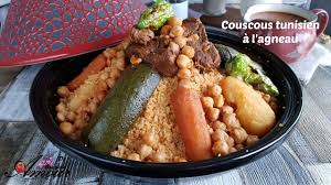 Vegetables should still be firm. La Recette Du Couscous Tunisien A L Agneau Idee De Repas Facile Youtube