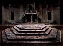 Hamlet Explore Imagined Spaces Set Design Theatre Stage Lighting Design Stage Set Design