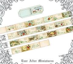 5 Gnome Teddy Bear Dollhouse Miniature Book Set 1 12 Etsy Miniature Books Dollhouse Miniatures Diy Dolls House Accessories