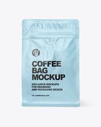 Matte Coffee Bag Mockup Exclusive Mockups