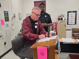 Congratulations to the February 2025 Students and Teacher of the Month in  the Engineering, Agriculture, and Mechanics Academy: Peyton Adair Zayvion  Brand Isaiah Johnson Michael Russ Harvey Sailors