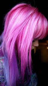 More lilac / purple at the roots and just a touch of blue peeking through towards the bottom. Pin On Color Color Color