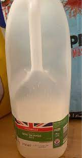Semi Skimmed Milk Aldi 2 272 L