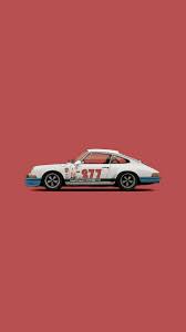 Porsche Wallpaper Retro Cars Car Drawings Automotive Artwork