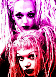 Monday Muses:Susan Wallace and Tina Root of Switchblade Symphony  #mondaymusing #gothicons #gothmusic #alt #switchbladesymphony #90sgoth