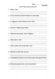 science worksheets