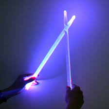 China Linli Wholesale Bright Led Light Up Drumsticks For Stage Show China Drumsticks And Led Drumsticks Price