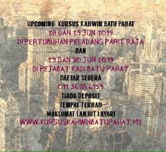Sekarang kalau boleh semua nak online kan? Kursus Kahwin Batu Pahat Dan Parit Raja 2021 Upcoming Kursus Kahwin Batu Pahat 28 29 Dan 29 30 Jun 2019