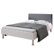 Dies sind unsere erfahrungen mit der weltbett matratze. Bett Anton Weiss Anthrazit Mit Matratze Und Rollrost 140x200 Cm Online Bei Roller Kaufen