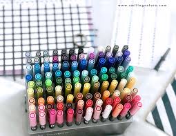 Tombow Dual Brush Pen Color Chart With All 108 Colors