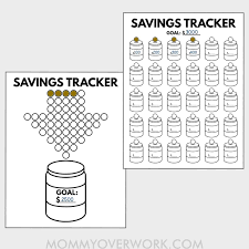 Check spelling or type a new query. Mason Jar Money Challenge Free Savings Tracker Printable