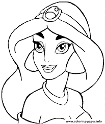 Princess bellechoose colors to princess belle coloring page in elegant gold and add red silk roses. Print Free Jasmine Disney Princess Ss064d Coloring Pages Disney Princess Paintings Disney Princess Coloring Pages Disney Princess Colors
