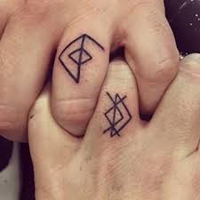 There is new energy coming for you and it may make a significant change in your plans. Love Runes 120 Wedding Ring Tattoo Ideas For Couples Ready To Seal The Deal With Ink Popsugar Beauty