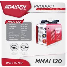 Cek harga mesin las dan jual beli mesin las terlengkap jaminan uang kembali 100% di bukalapak. Mesin Travo Las Nlg Daiden Mmai 120 New Inveter Arc Welding Igbt Shopee Indonesia