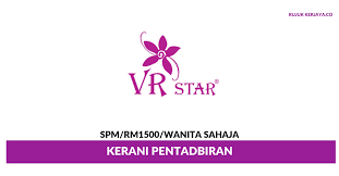 And name has been changed to austral star sdn bhd since august 2001 for the purpose of business advancement. Vr Star Sdn Bhd Kerja Kosong Kerajaan