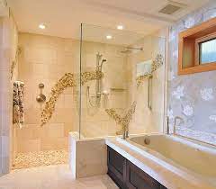 Doorless showers | doorless showerdoorless showers modern doorless shower ideas #doorlessshowerbrown tiles bathroom with door less shower doorless showers 300x245 brown tiles. Doorless Showers How To Pull Off The Look