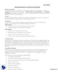 To convince the reader of your argument, interpretation or position on a topic, it's often helpful to include quotes that support your point. Paragraph Writing Journalistic Writing Lecture Handout Docsity