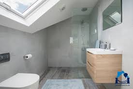When searching for ensuite ideas to help you decorate, try to create a sense of flow 'your ensuite should feel personal and have the same haven feeling as your bedroom. Make Your Loft Bathroom A Wet Room Jon Pritchard Ltd