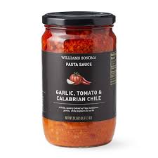 Make an easy tomato sauce from scratch using a combination of canned tomato sauce, canned tomato paste and a mixture of italian herbs. Williams Sonoma Garlic Tomato And Calabrian Chili Gourmet Pasta Sauce Williams Sonoma