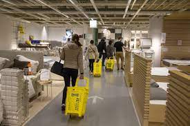 winkelen bij ikea zo populair dat het systeem het niet aan kan