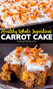 Healthy Carrot Cake Recipe Healthy Dessert Recipes Carrot Cake Recipe Healthy Holiday Baking Recipes