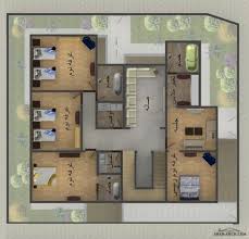 تصميم فيلا سكنية سعودية مكتب الريان م شروق حمدي Design Floor Plans Villa