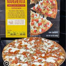 This thin crust pizza features spinach, garlic, ricotta, mozzarella, parmesan, romano and asiago cheeses over creamy garlic sauce. California Pizza Kitchen Margherita Recipe Frozen Pizza With Crispy Thin Crust 15 5 Oz Qfc