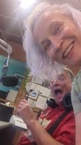 Hanging at KSQD 90.7 FM Community Radio with Charles A. Perrone and Mike  Mannix, two great world music DJs. Support community radio!