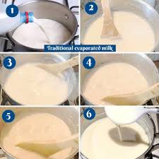 Evaporated milk is simply milk that's been boiled until about 60% of its water content has evaporated. Evaporated Milk Recipe From Scratch 2 Methods Veena Azmanov