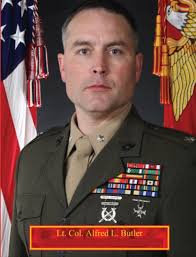 Lieutenant Colonel Alfred L. Butler IV > 2nd Marine Regiment > Biography