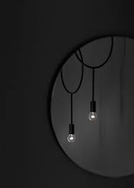 Circle Northern Lighting Circle Pendant Light Black Decor Pendant Lamp
