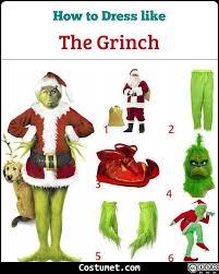 The grinch has already stolen christmas and this year he's looking to steal halloween too! The Grinch Jim Carrey Costume For Cosplay Halloween